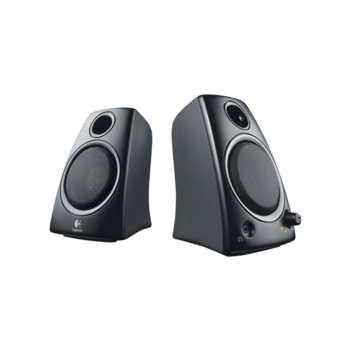 Акустическая система Logitech Speaker System Z130, 2.0, 5W(RMS) Black, [980-000418]